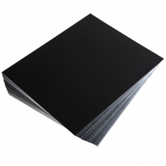 Фторопласт лист 1-1,5 мм 1000х1000 мм черный